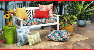 outdoor furniture cushions