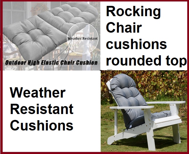 Weather Resistant Outdoor rocking Chair Cushions